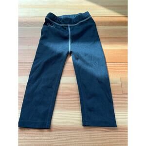 Cabela size 4t black long underwear pants, thermal underwear